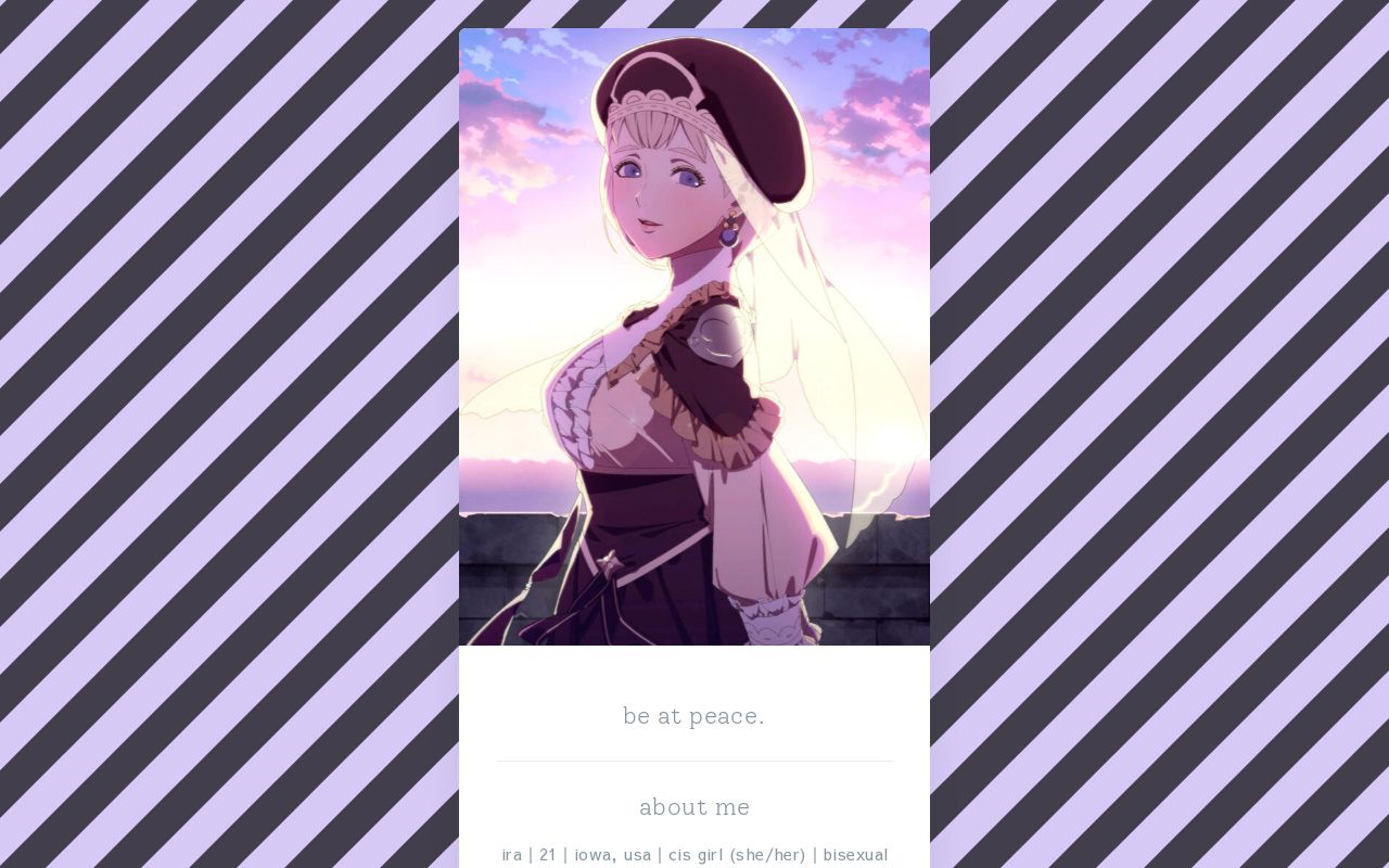 Carrd profile picture for @comeuppance